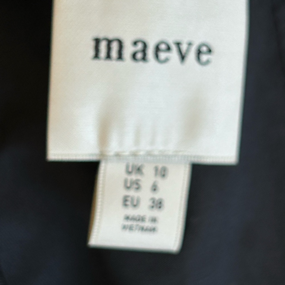 Maeve Black Pencil Skirt with Oversized Bow - Picture 5 of 9